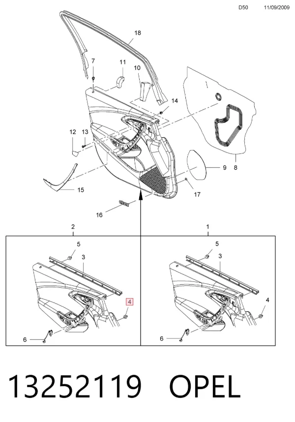  13252119 Opel