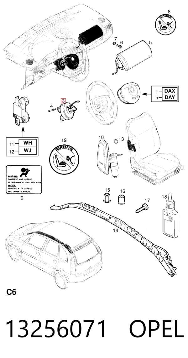  13256071 Opel
