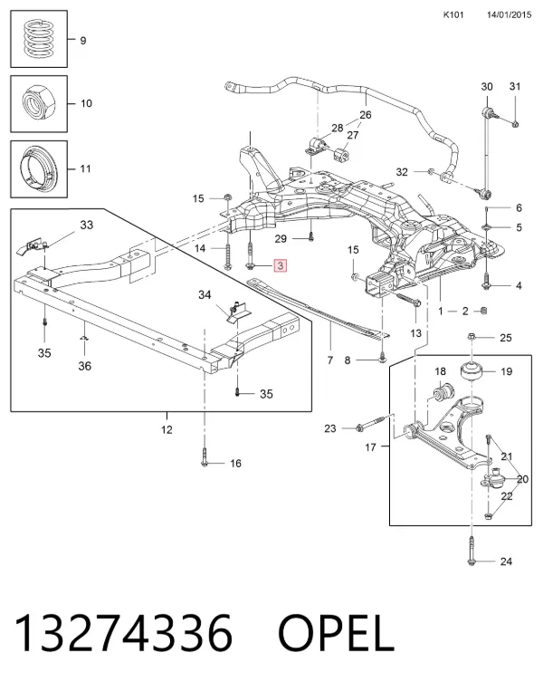  13274336 Opel