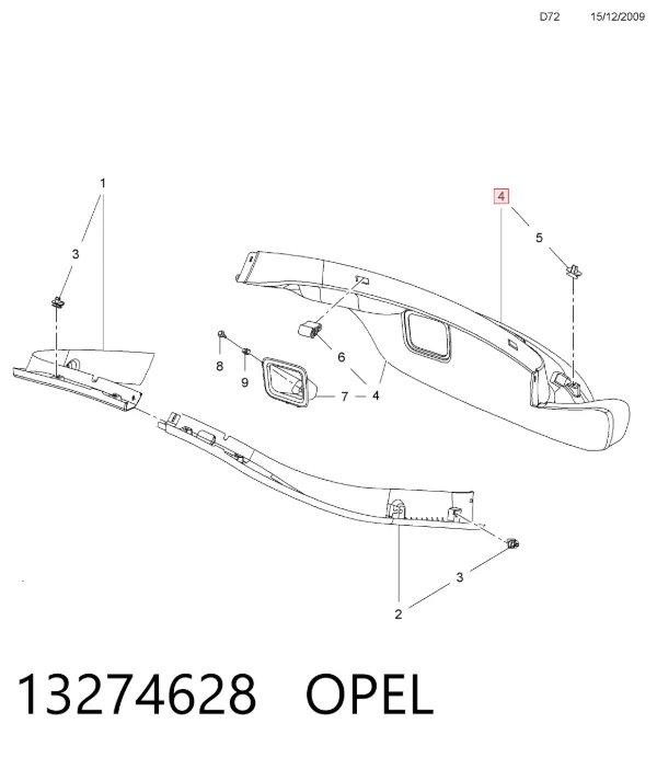 13274628 Opel