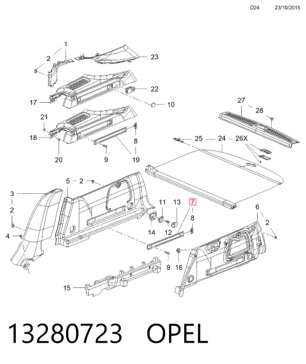  13280723 Opel