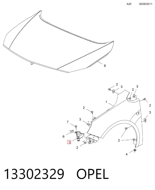  13302329 Opel