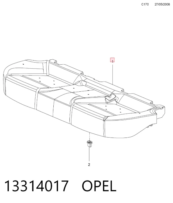  13314017 Opel