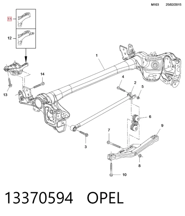  13370594 Opel