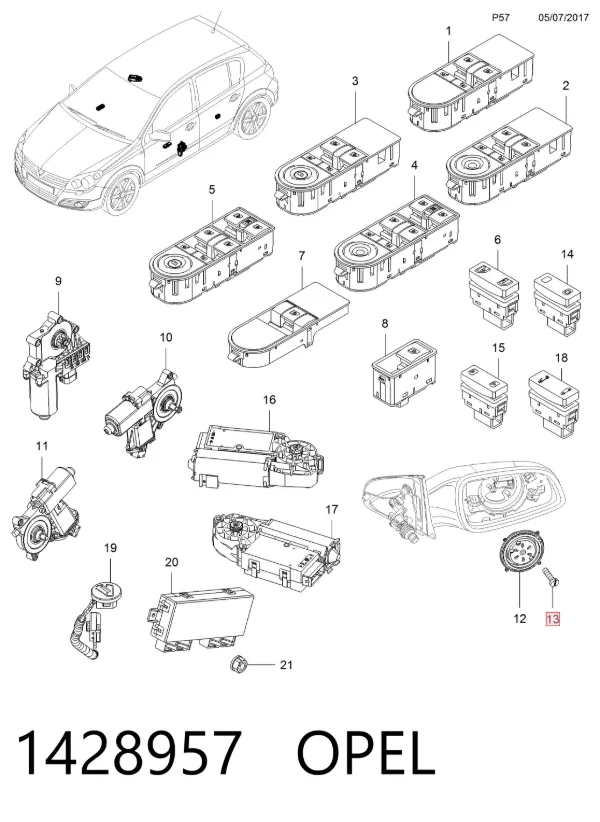  1428957 Opel