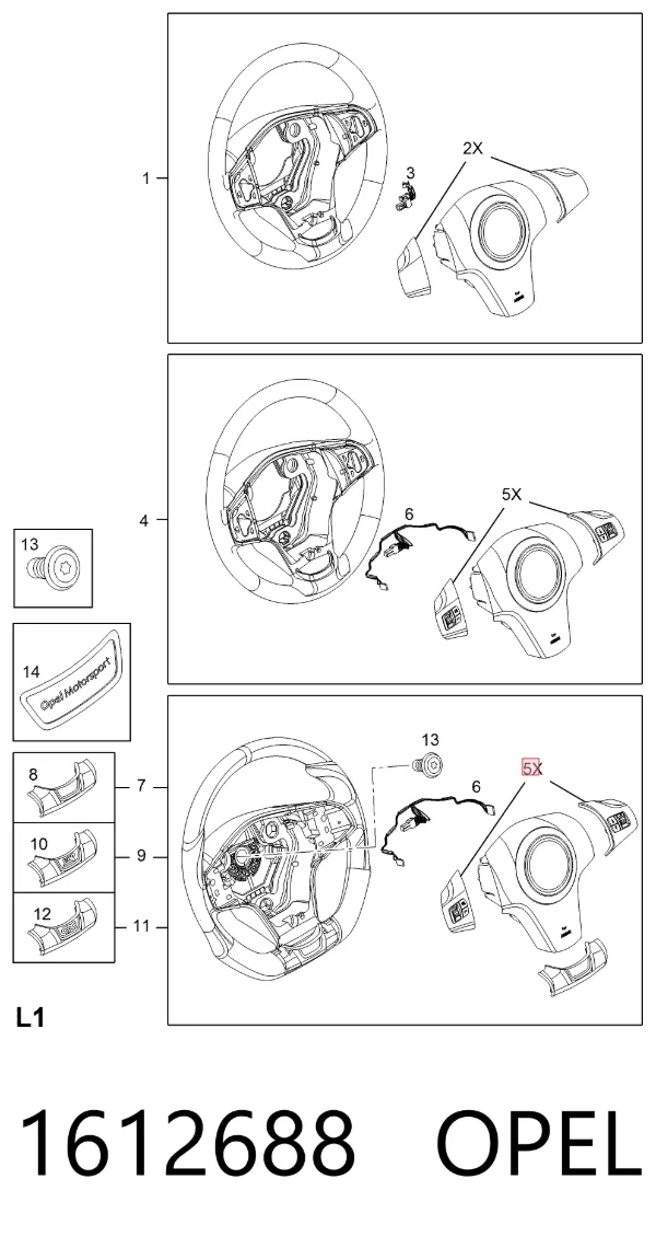  1612688 Opel