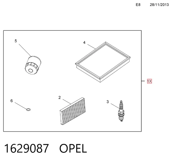  1629087 Opel