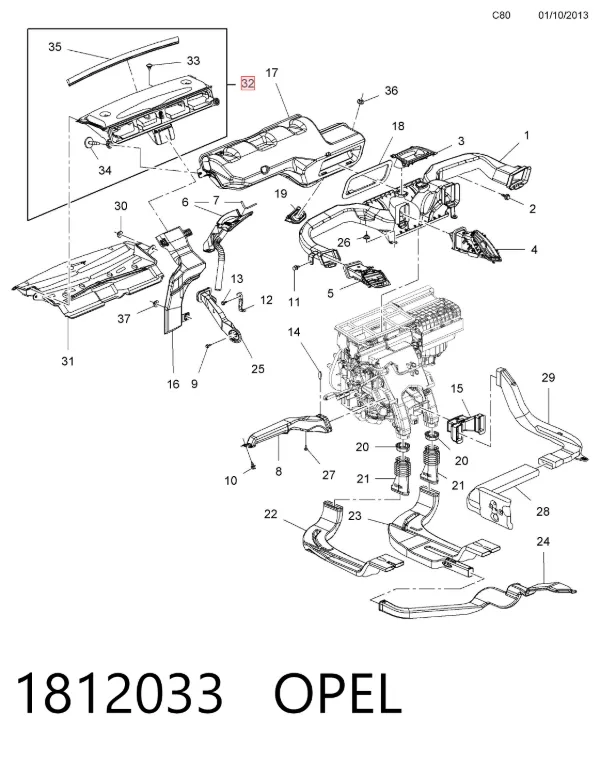  1812033 Opel