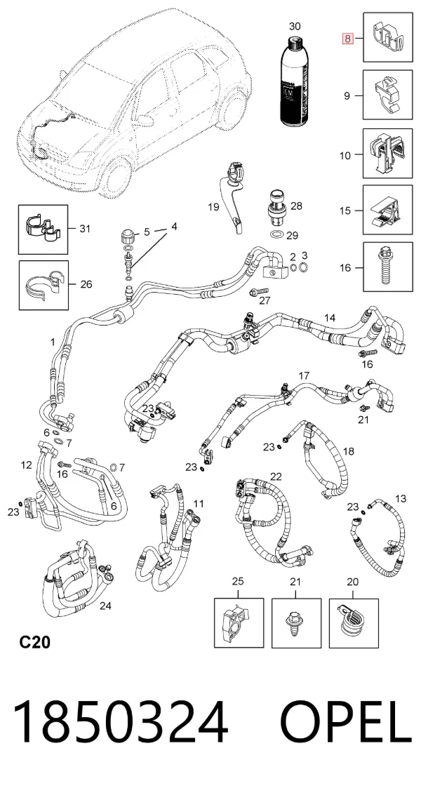  1850324 Opel