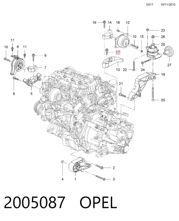  2005087 Opel