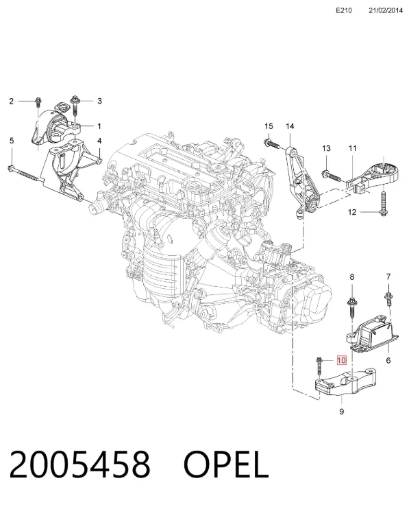  2005458 Opel
