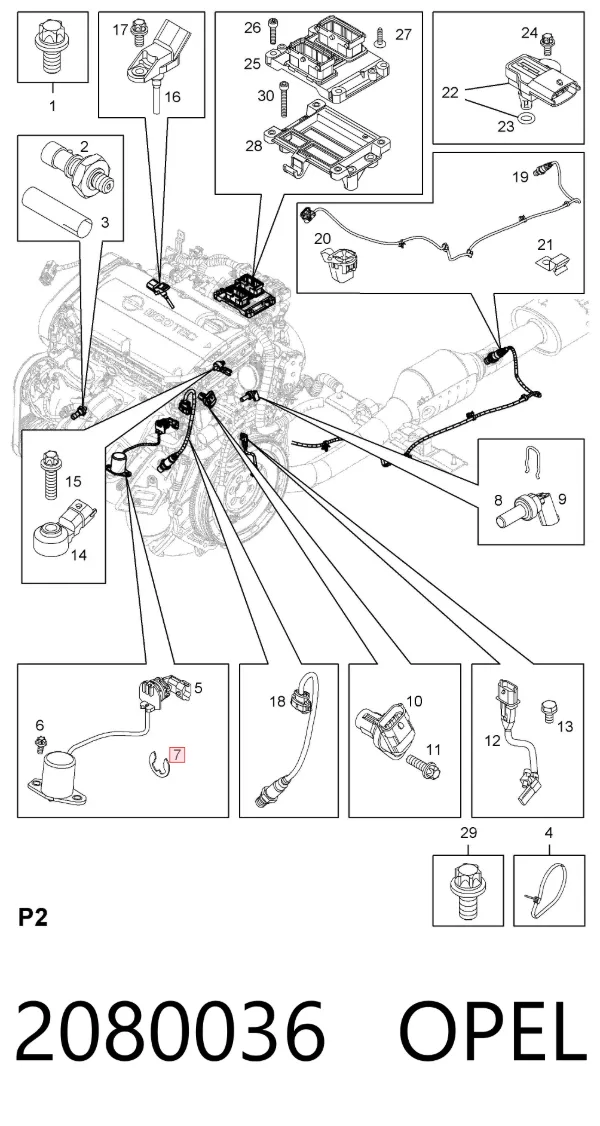 2080036 Opel