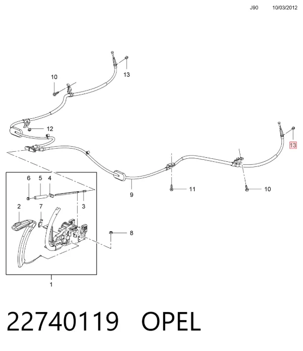  22740119 Opel