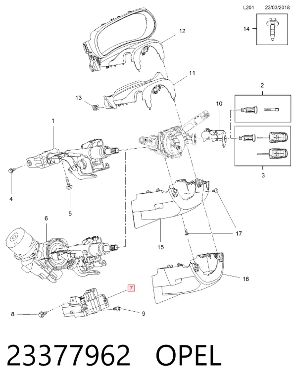  23377962 Opel