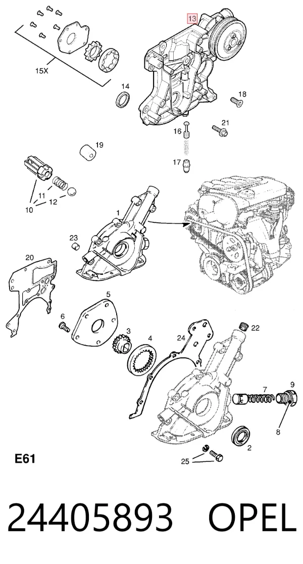  24405893 Opel
