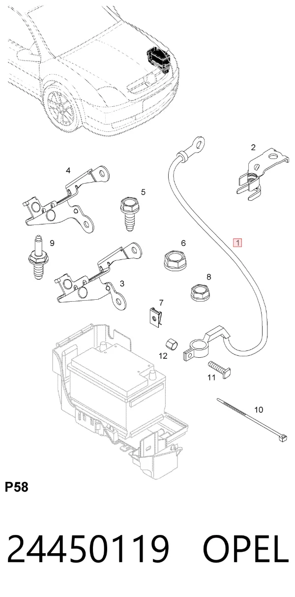  24450119 Opel