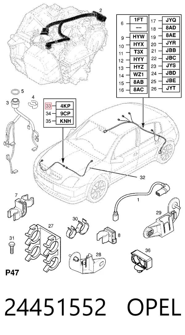  24451552 Opel