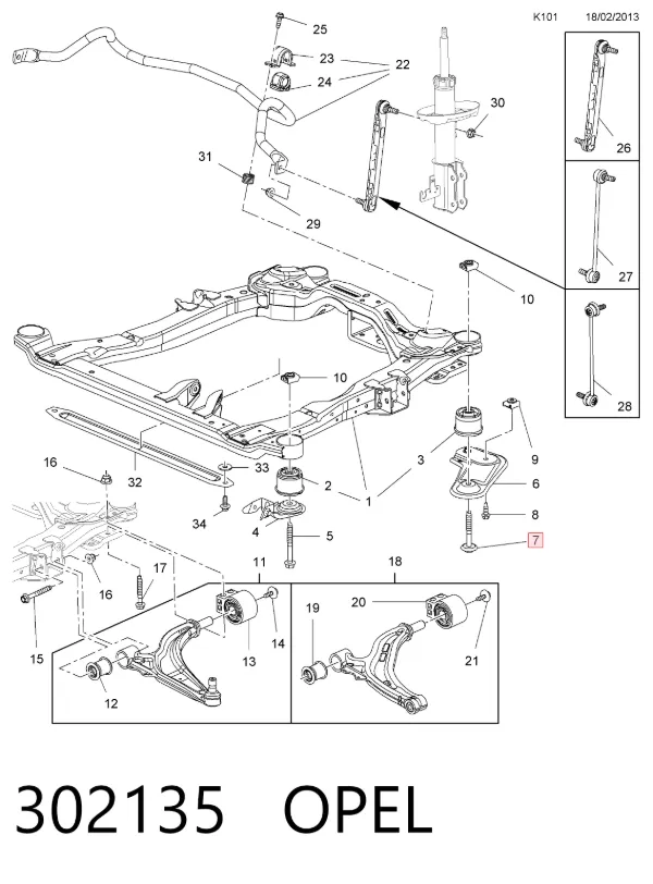  302135 Opel