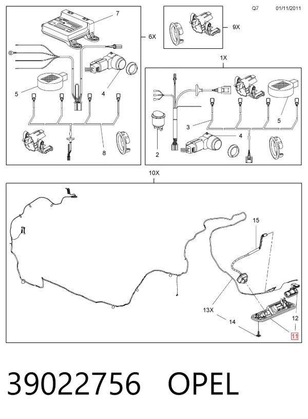  39022756 Opel