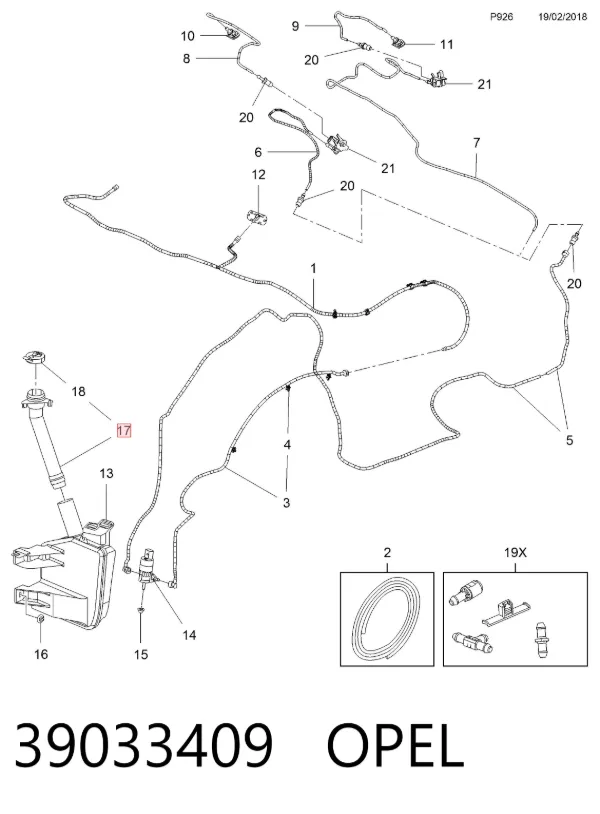  39033409 Opel