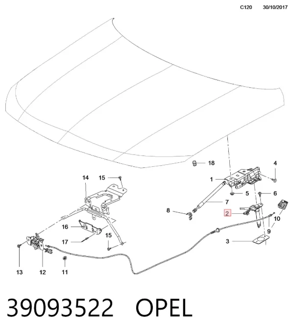  39093522 Opel