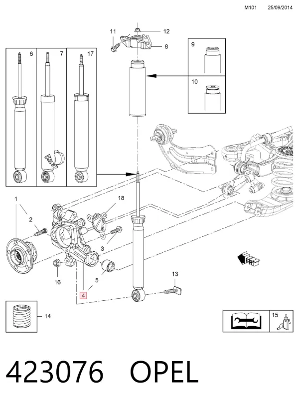  423076 Opel