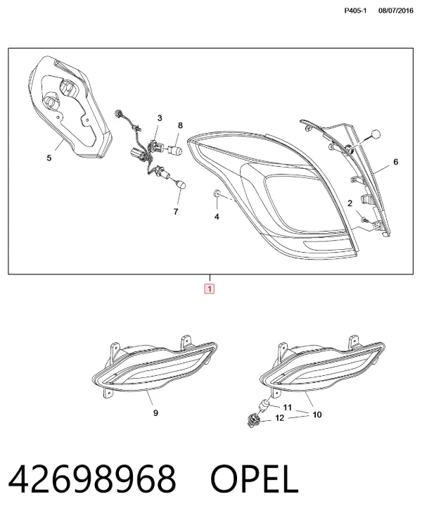  42698968 Opel
