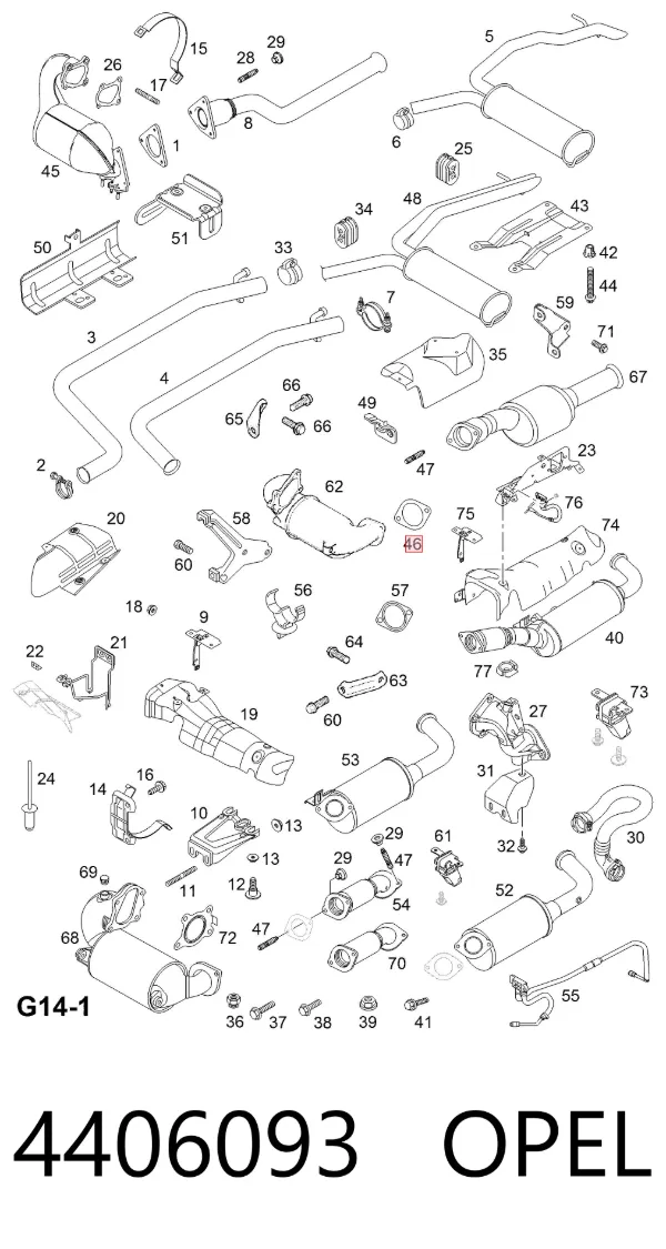  4406093 Opel