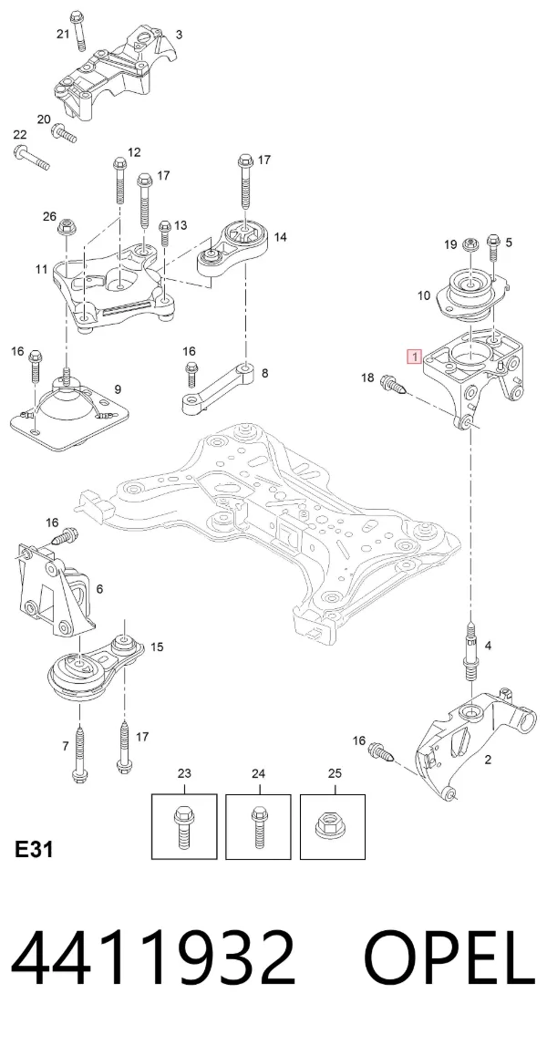  4411932 Opel