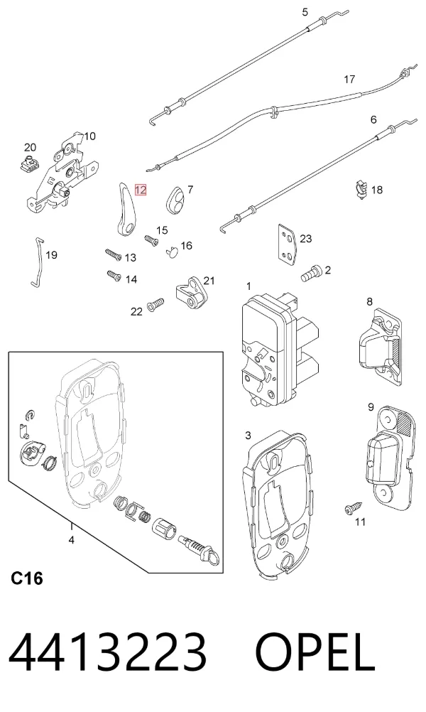 Катушка зажигания 93850473 General Motors