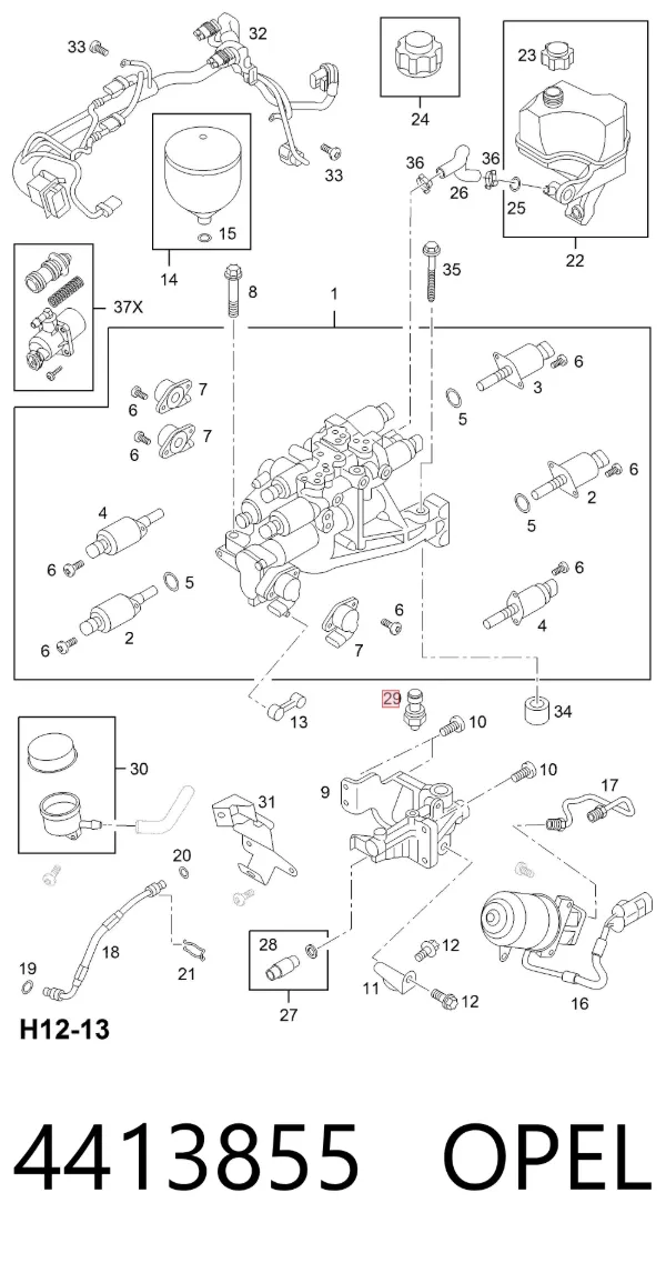  4413855 Opel