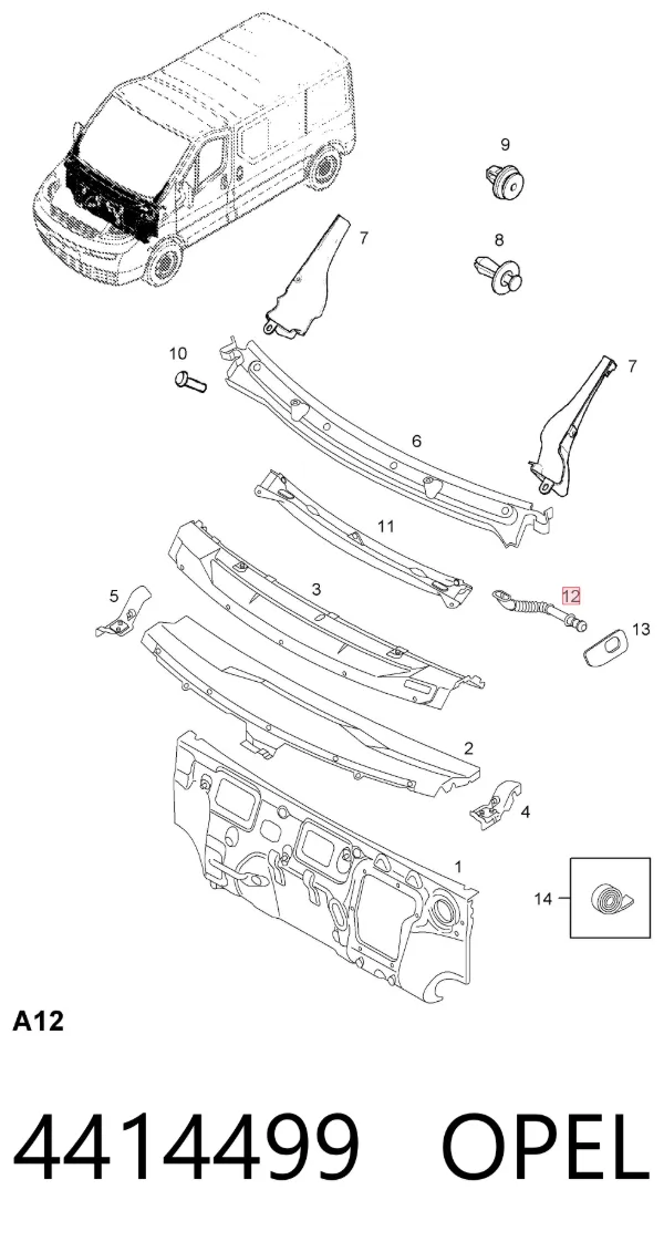  4414499 Opel