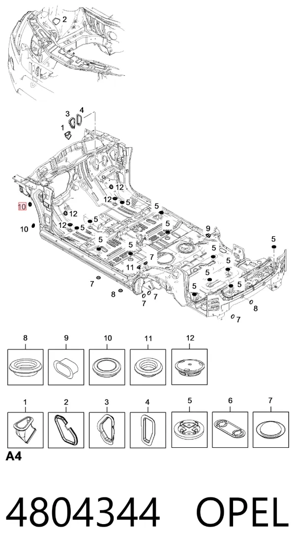  4804344 Opel