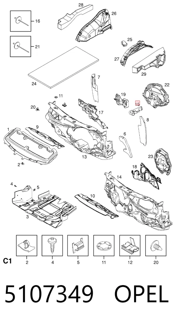  5107349 Opel