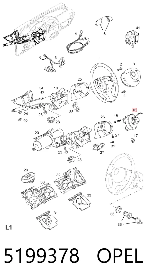  5199378 Opel