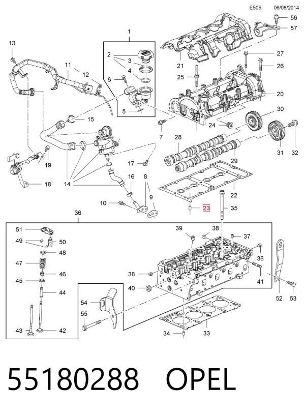  55180288 Opel