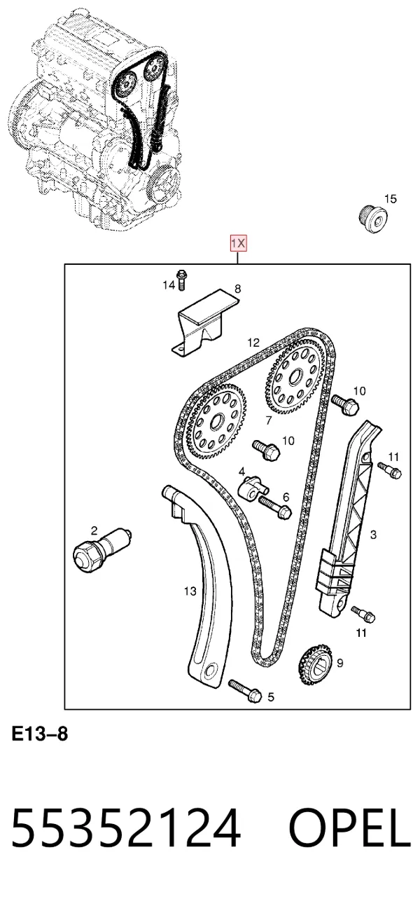  55352124 Opel