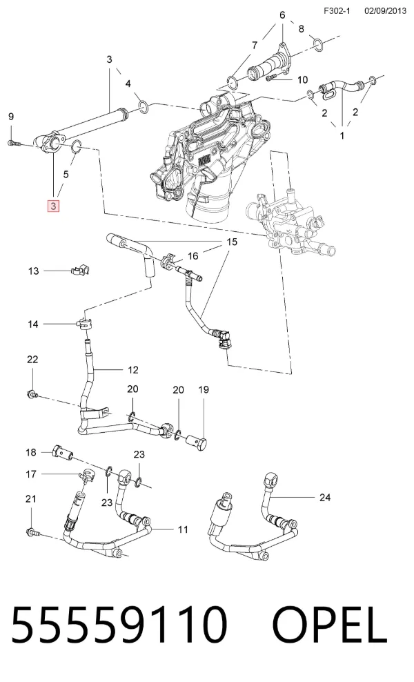  55559110 Opel