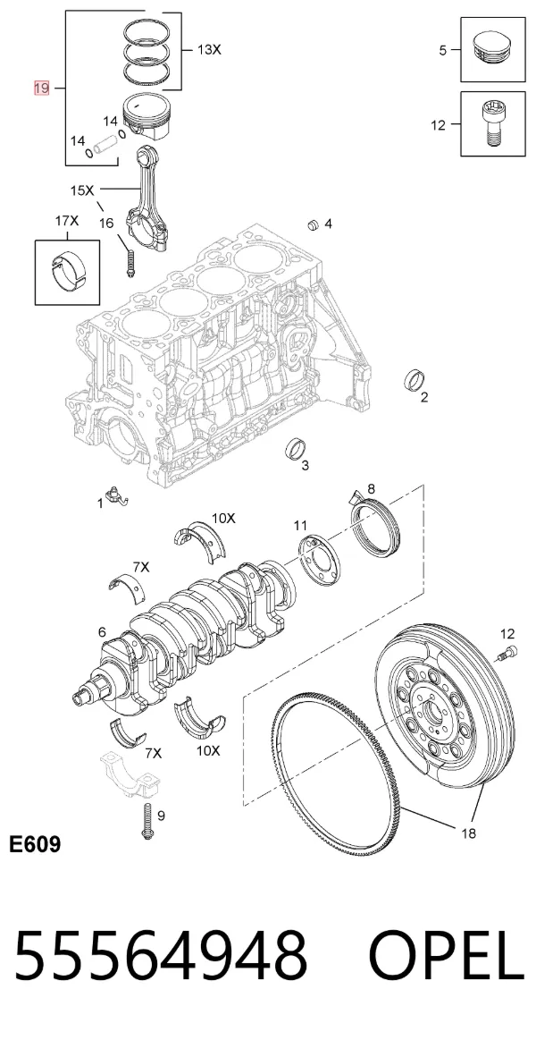  55564948 Opel