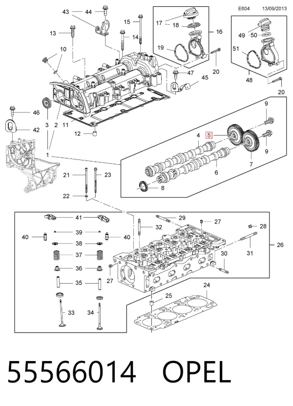 55566014 Opel