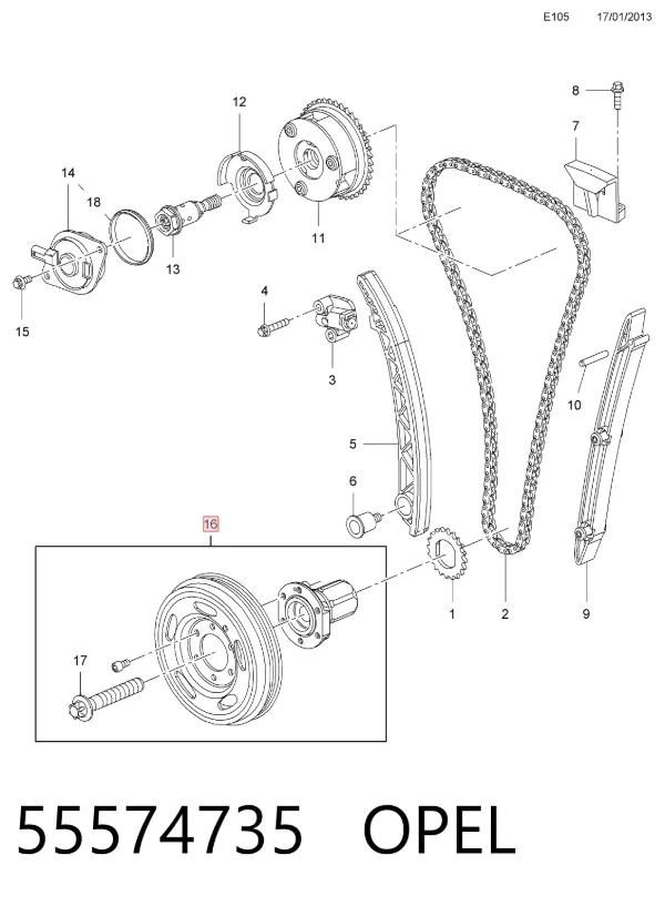  55574735 Opel