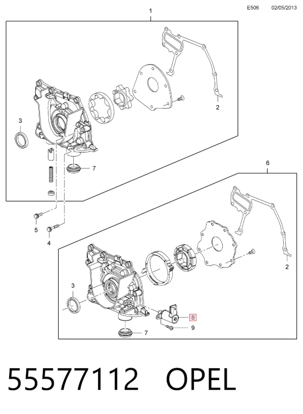  55577112 Opel