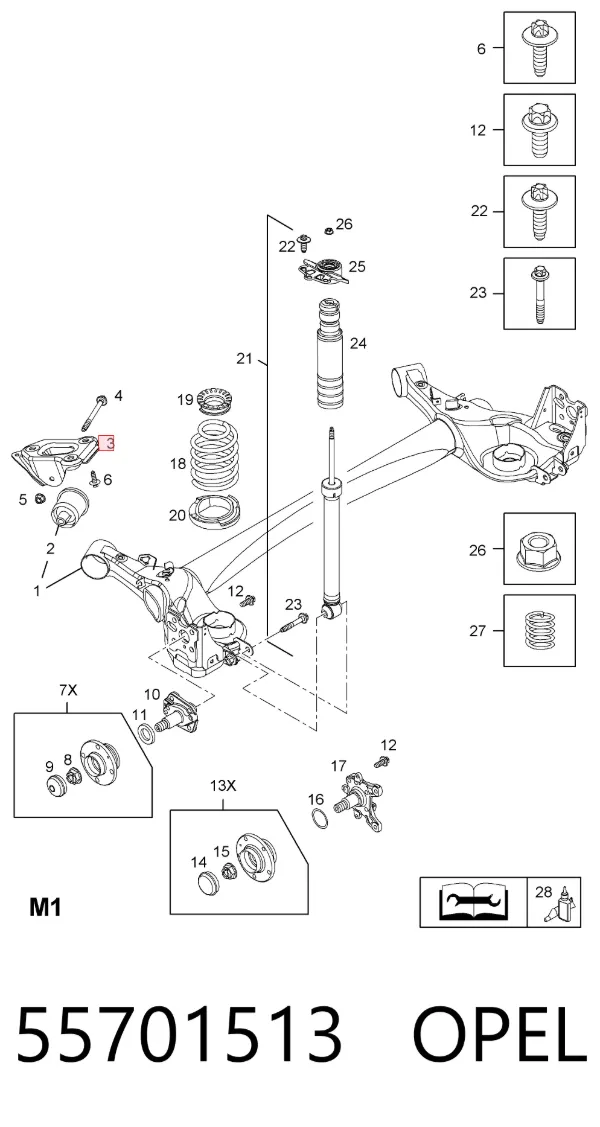  55701513 Opel