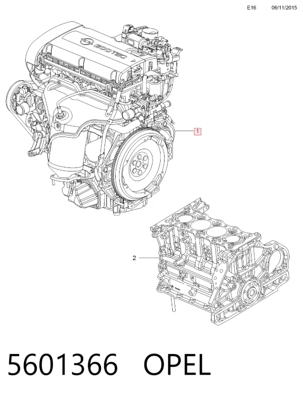  5601366 Opel