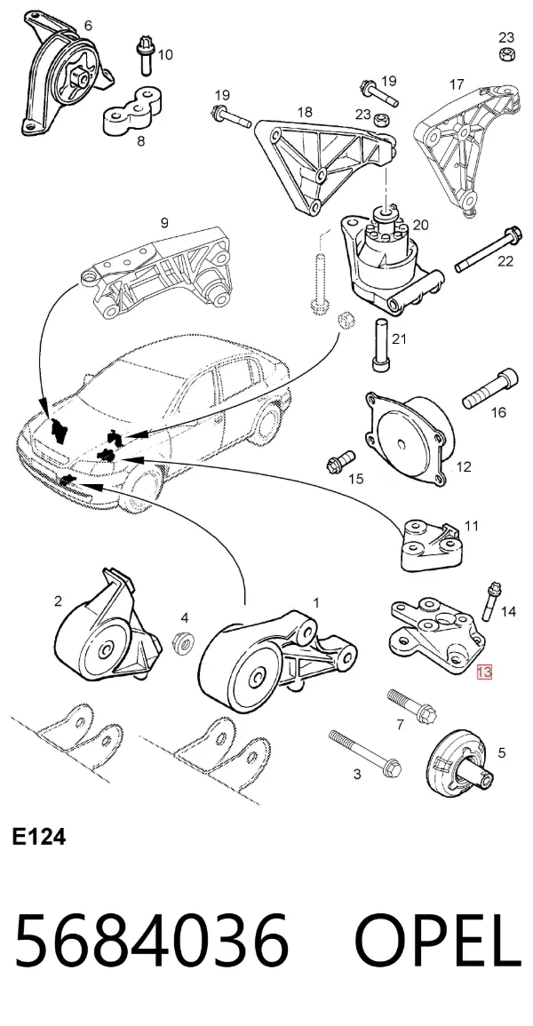  5684036 Opel