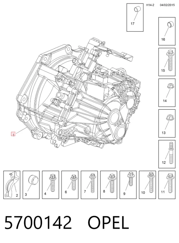  5700142 Opel