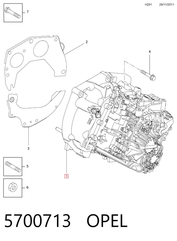  5700713 Opel