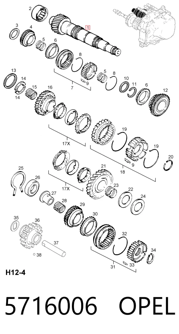  5716006 Opel