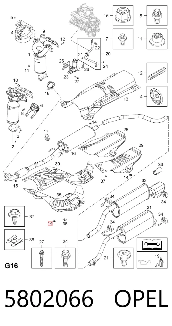  5802066 Opel