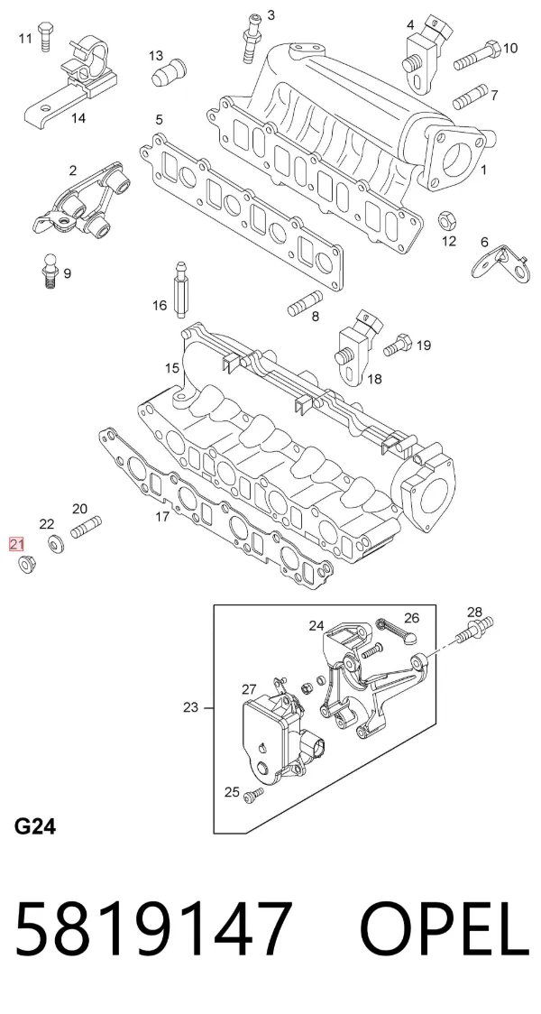 5819147 Opel